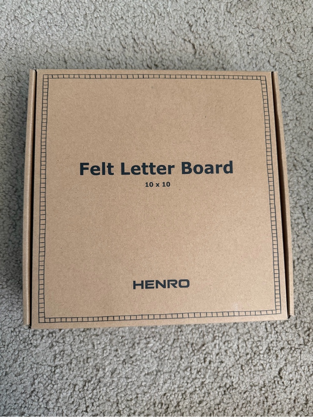 Felt Letter Board - 10”x10”
